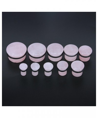 6Pairs 4g-11/16” Multiple Stone Single Flared Ear Plugs with Silicone O-Ring Expander Gauges Gauge-7/16"(11mm) $17.33 Body Je...