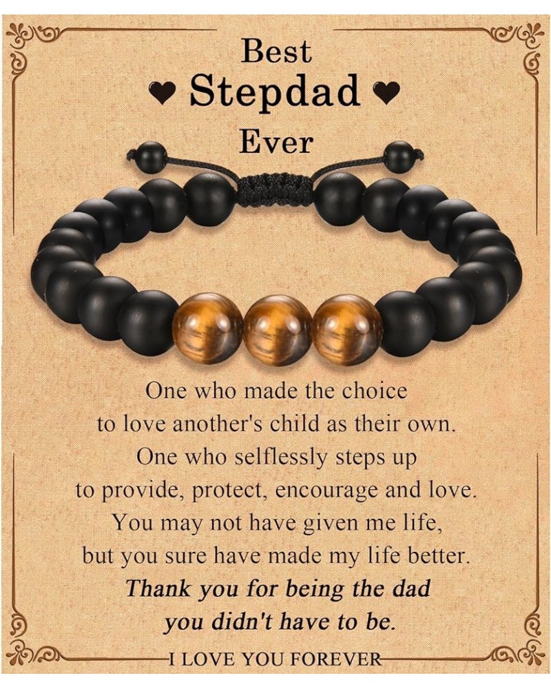 Best Ever Gifts for Mens Teen Boys, Beads Bracelet Gifts for Son in Law, Friend, Brother, Father in Law, Brother in Law, Uncl...