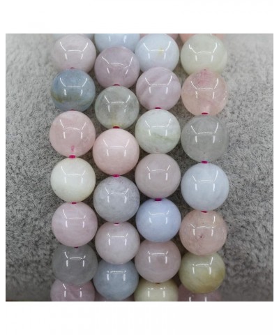 Natural Gemstone 8mm Round Beads Adjustable Braided Macrame Tassels Chakra Reiki Bracelet Morganite Beryl Aquamarine $7.45 Br...