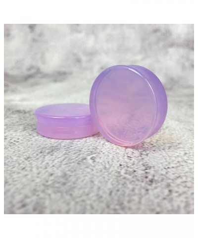Pair of Large Gauge Lavender Opalite Stone Double Flare Plugs gauges (STN-725) over 1 inch $12.04 Body Jewelry