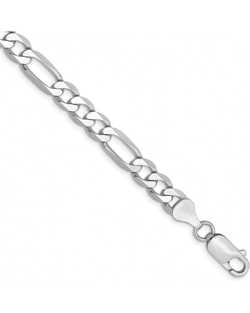 Shop Figaro Chain Bracelet - 4MM/6MM Sizes - 6/7/8/9 Inch Lengths - Gold/White Gold 6.0 Inches 4MM White Gold $35.00 Bracelets