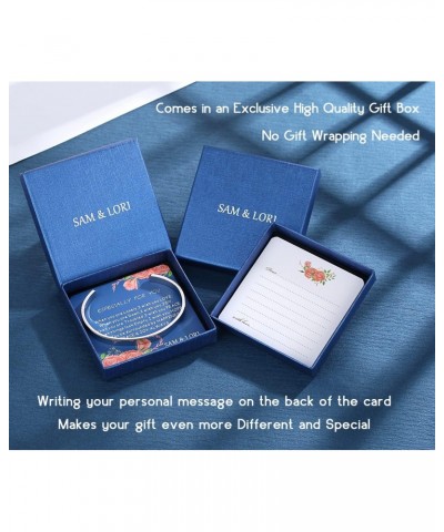 Set of 2 Bracelets for Women Teens Engraved Believe in You Like I Do and Be Your Own Kind of Beautiful $18.54 Bracelets