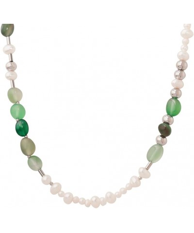 Fleshwater White Pearl Cross Choker Necklace for Women, Beaded White Boho Cute Handmade Vintage Collar Jewelry Gifts for Girl...