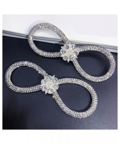 Glass Rhinestone Jewelry Bow Rhinestone Brooch Accessories DIY Wedding Dress Banquet Suit Jacket Shiny Rhinestone Jewelry One...