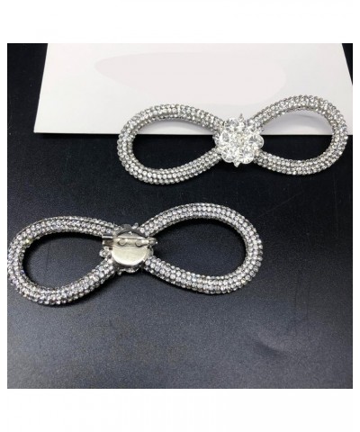 Glass Rhinestone Jewelry Bow Rhinestone Brooch Accessories DIY Wedding Dress Banquet Suit Jacket Shiny Rhinestone Jewelry One...