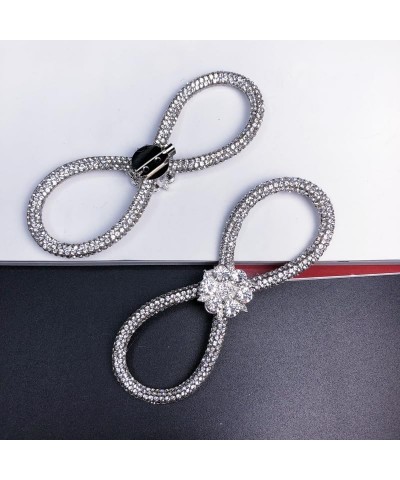 Glass Rhinestone Jewelry Bow Rhinestone Brooch Accessories DIY Wedding Dress Banquet Suit Jacket Shiny Rhinestone Jewelry One...