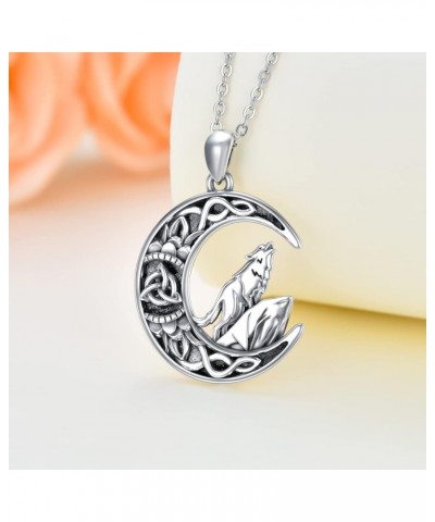 925 Sterling Silver Dog/Owl/Elephant/Dolphin/Pig/Penguin/Necklace Love Heart Pendant Animal Jewelry Gifts for Women Mom Wolf ...