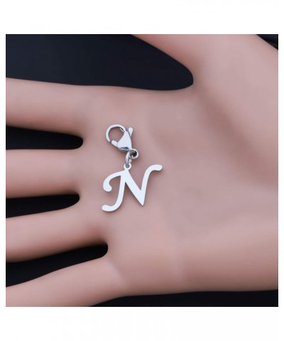 Intial Letter A-Z Alphabet Charm Alphabet Jewelry for Women Gifts for Friends Clasps for jewelry N $10.20 Bracelets