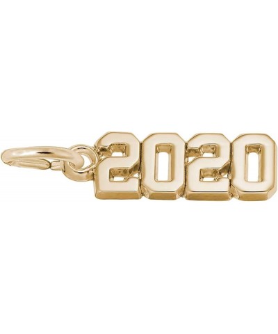 Rembrandt '2020' Charm Yellow Gold $13.20 Bracelets