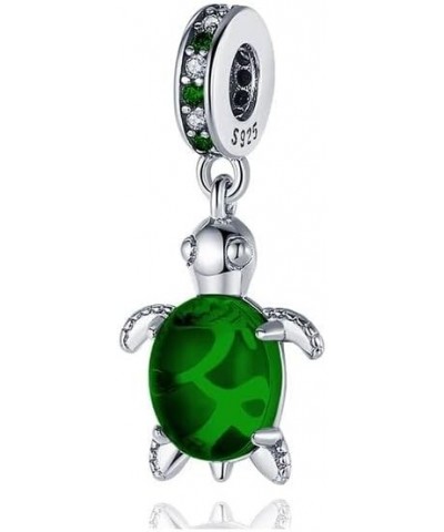 Sea Turtle Charms Fit Bracelets Octopus Starfish 925 Silver Bulldog Dolphin Jellyfish Beads Jewelry SSS-1401 PJT176-5 $9.24 B...