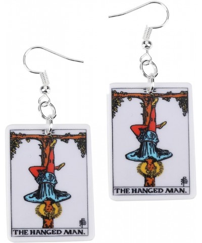 Tarot Jewelry for Women - Tarot Earrings - Zodiac Earrings - Rider Waite Tarot Earrings - Zodiac Earrings - Tarot Card Dangle...