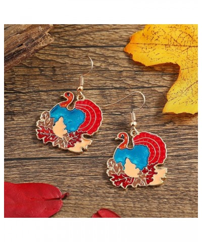 Maple Leaf Earrings for Women Fall Maple Leaf Dangle Earrings Maple Leaf Drop Earrings Turkey Earrings for Girls Tassels Mapl...