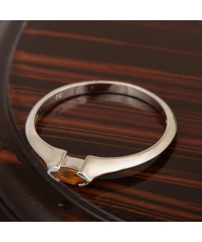 Marquise Cut 0.20 Ctw Multi Choice Gemstone 925 Sterling Silver Women Wedding Ring, Stacking Ring For Her Citrine $15.16 Rings