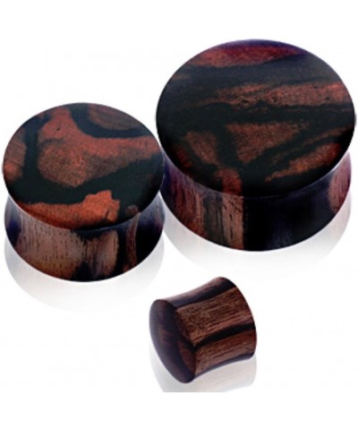 Organic Areng Zebrawood Saddle Plug 7/8 $8.47 Body Jewelry