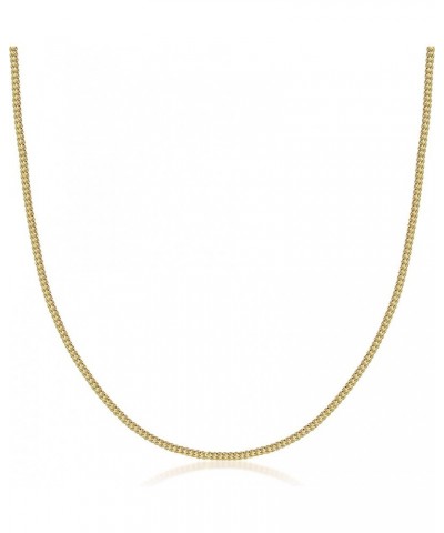 10K Yellow Gold 1.5mm Franco Square Box Chain Necklace or Bracelet - Lobster Clasp 1.5MM 20.0 Inches $56.55 Necklaces