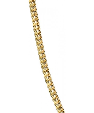 10K Yellow Gold 1.5mm Franco Square Box Chain Necklace or Bracelet - Lobster Clasp 1.5MM 20.0 Inches $56.55 Necklaces