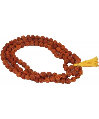 Nepali Rudraksha Mala with Certificate for Wearing and Japa Mala (5 Mukhi Mala, 108 Beads Mala) $16.51 Necklaces