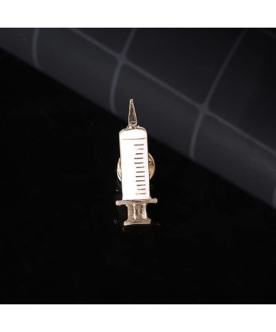 Enamel Medical Jewelry Injection Syringe Pin Brooch for Doctor Nurse Injector Brooch 1PCS $7.40 Brooches & Pins