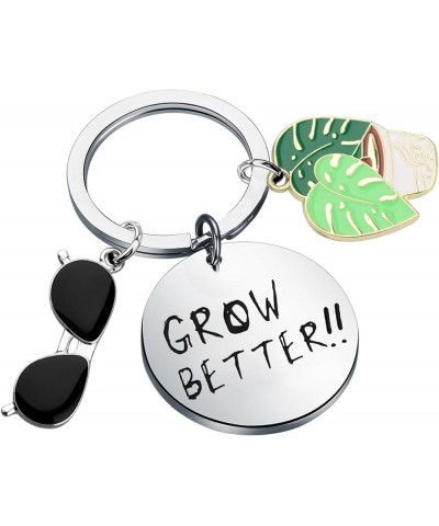 Demon Crowley Grow Better Keychain Crowley Snake Gifts A.Z. Fell And Co Gifts Ineffable Husbands Merch Grow Better $10.96 Pen...