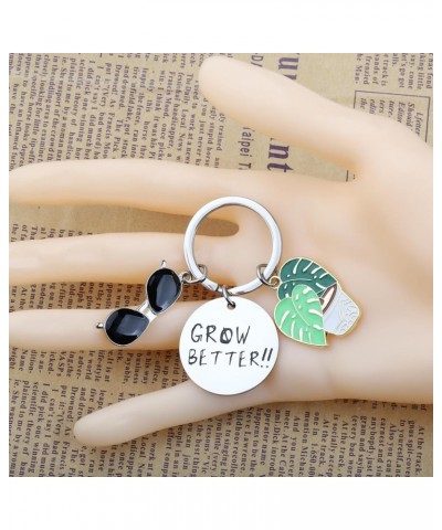 Demon Crowley Grow Better Keychain Crowley Snake Gifts A.Z. Fell And Co Gifts Ineffable Husbands Merch Grow Better $10.96 Pen...