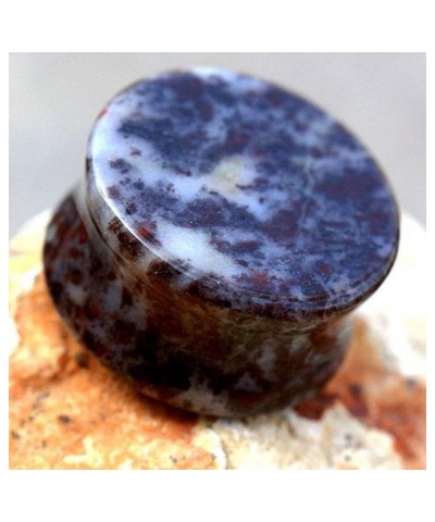 Natural Chicken Blood Stone Saddle Plug 1 $10.39 Body Jewelry