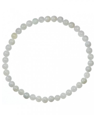 4mm Round Jade Stretch Bracelet (in various lengths: 6.5, 7, 7.5, 8 Inches) 7.0 Inches $11.74 Bracelets