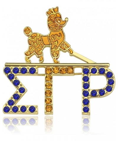 Rhinestone SGRho Sorority Brooch Pin for Women Sigmaa Gamma Rho Gift Greek Sorority Jewelry Paraphernalia Gift for Soror P-SG...