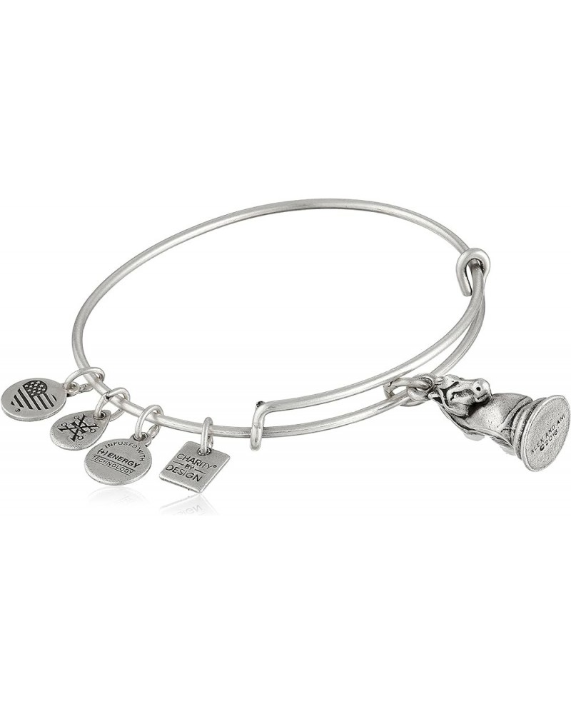 The Knight Expandable Rafaelian Bangle Bracelet Rafaelian Silver $15.51 Bracelets