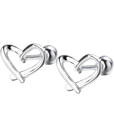silver earrings for women | 999 Sterling silver earrings | Bow Butterfly Heart Clover Heart1 $9.84 Earrings