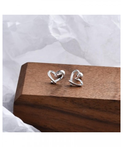 silver earrings for women | 999 Sterling silver earrings | Bow Butterfly Heart Clover Heart1 $9.84 Earrings