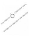 925 Sterling Silver Sturdy Ball Chain/Necklace - Spring Ring Clasp - Width: 2 mm - Length: 16," 18," 20," 22," 24" Inches 20 ...