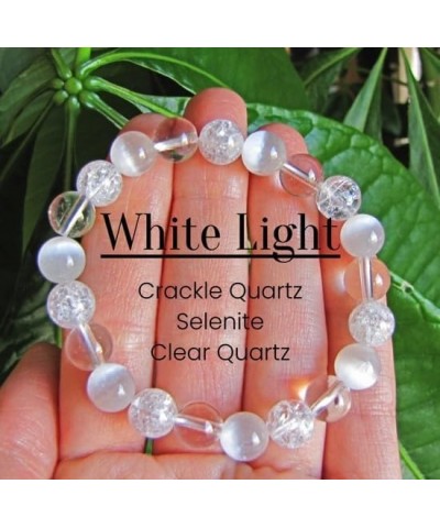 Reiki Infused White Light Bracelet, Energy Bracelet, Reiki Gift, Reiki bracelets, Reiki jewelry, Gemstone bracelets, Crystal ...