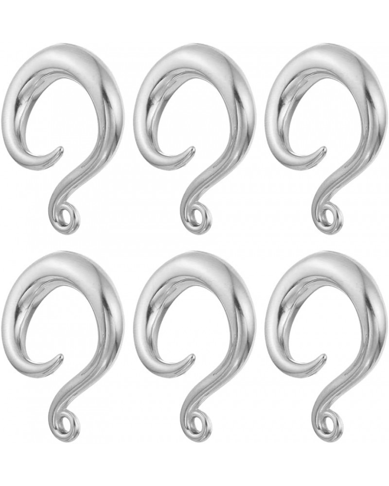 3 Pairs DIY Ear Weight Hook for Ear Piercing Jewelry Stainless Steel Plugs Dangle Ear Pierced Expander Gauge 06mm-2g DIY Ear ...