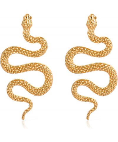Snake Earrings for Women Silver Snake Earrings Dangle Gold Snake Drop Earrings Black Snake Earrings Snake Jewelry Serpent Ear...