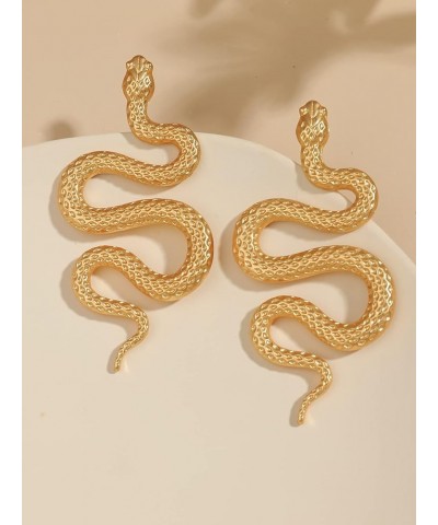 Snake Earrings for Women Silver Snake Earrings Dangle Gold Snake Drop Earrings Black Snake Earrings Snake Jewelry Serpent Ear...