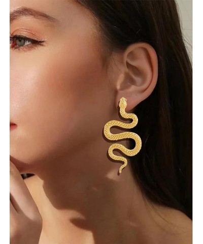 Snake Earrings for Women Silver Snake Earrings Dangle Gold Snake Drop Earrings Black Snake Earrings Snake Jewelry Serpent Ear...