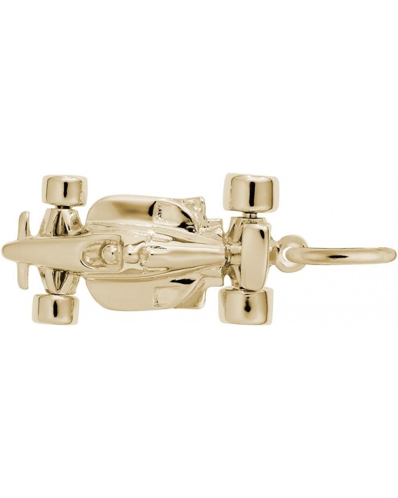 Race Car Charm, Charms for Bracelets and Necklaces yellow gold plated silver $28.41 Bracelets