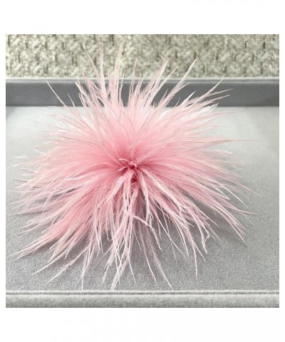 Women Feather Brooch Feather Wedding Party Dance Banquet Pins 20s Headpiece Prom Party Festival Gatsby Brooch Corsage Pink $9...