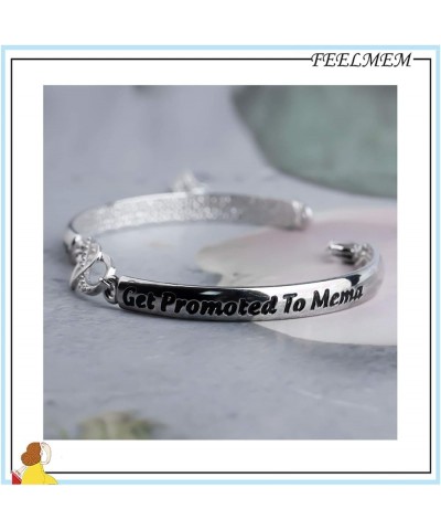 Baby Announcement Gifts New Grandma Bracelet The Best Moms Get Promoted to Babcia Nana/Gigi/Mimi Baby Reveal Gift mema $9.53 ...