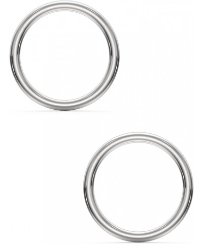 Nose Rings Hoops Surgical steel 18G 16G Septum Jewelry Hoop Earrings lip Rings,Clicker Nose Hoop Rings 6mm 8mm 10mm 12mm 14mm...