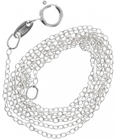 UK - Sterling Silver 14" 16" 18" 20" 24" 28" 32" 36" 40" Inch Delicate & Sturdy Italian Curbs, Trace, Snake and other styles ...