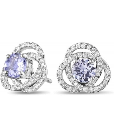 Women's Tanzanite Earrings Jacket $49.58 Earrings