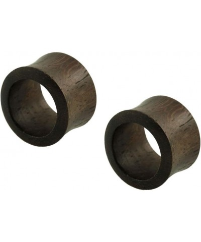 Organic Sono Wood Double Flared Tunnel Plug Gauges, Sold As Pair 12mm (1/2") $9.55 Body Jewelry