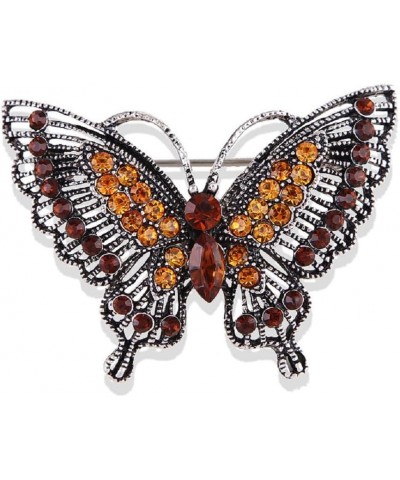 Butterfly Brooch, Jewelry Gift for Women, Girls, Ladies, Exquisite Packaging Coffee $10.57 Brooches & Pins