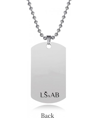 Medical Alert Dog Tag Necklace for Men Women Son Asthma Diabetes Blood Thinner Eliquis Epilepsy Allergy Pacemaker Seizures EP...