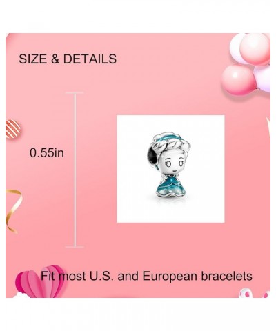 925 Sterling Silver Charms mouse robot love key Beads Fit for Original European Us Bracelets Charms DIY Jewelry 3 Piece/set F...