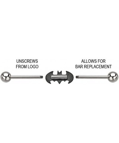 DC Comics Logo Industrial Barbell $9.65 Body Jewelry