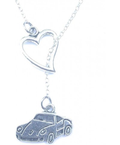 I Love Porsche Silver Lariat Y Necklace. $13.91 Necklaces