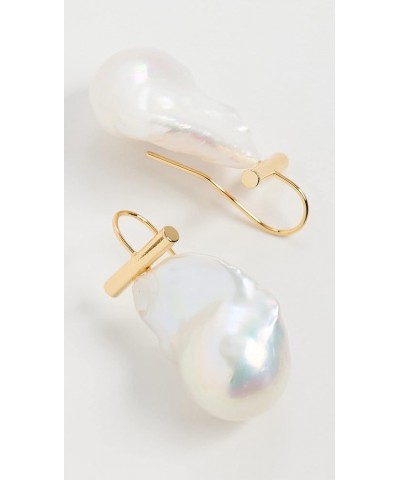 Women's Giselle Earrings Gold/Pearl $42.78 Earrings