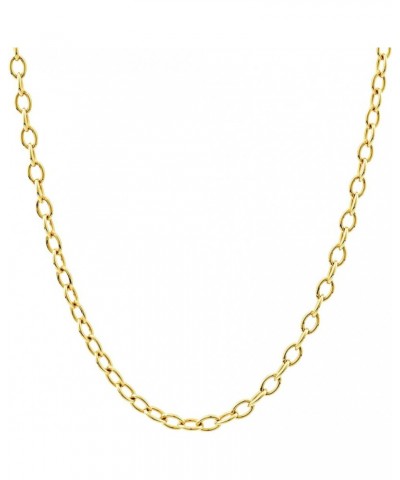 Gold Chain Necklace Collection for Women and Men - Box, Clip & Cable 24 Inches Cable (3.6mm) $16.40 Necklaces
